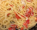超簡単♪しらすと夏野菜のペペロンチーノ作り方5写真