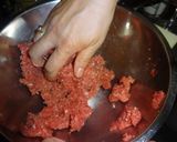 定番家庭料理　イタリアンハンバーグ作り方5写真