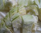 簡単♪切るだけ♪キャベツ牛薄切り洋風煮物作り方1写真