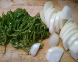 豚肉と玉ねぎ　しめじピーマンの肉野菜炒め作り方2写真