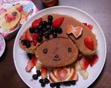マイメロディの厚焼きパンケーキ作り方8写真