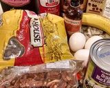 バターなし　ブラックビーンズブラウニー　作り方1写真