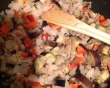 ナスと挽肉のドライカレー作り方3写真
