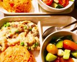 海老と鶏肉のクリーム作り方8写真