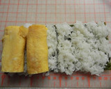 簡単★りんご卵焼きのデコおにぎらず♪作り方3写真