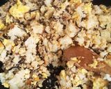 リメイク◆ハンバーグ炒飯◆作り方6写真
