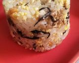 リメイク◆ハンバーグ炒飯◆作り方7写真