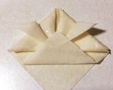 子供の日に☆ミートチーズ兜春巻き☆作り方9写真
