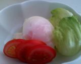 冷奴の温泉卵のせサラダ作り方4写真