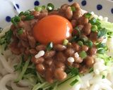 タレが絶品＊野菜たっぷり納豆冷やしうどん作り方5写真