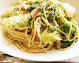 レタスとベーコンのクリームパスタ♪作り方13写真
