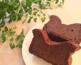 材料4つ簡単♡濃厚生チョコガトーショコラ作り方5写真