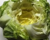 ルクルーゼで☆新キャベツの肉詰め♪簡単作り方1写真