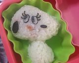 キャラ弁 スヌーピーの妹 ベルちゃん作り方3写真