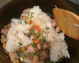 簡単で適当なケチャップチキンライス作り方4写真