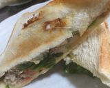 簡単で適当なチーズハンバーグサンド作り方4写真