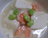お豆腐と海老のスープ餡(*^^*)作り方3写真