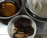 フキと干しシイタケの煮物作り方1写真