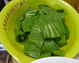 くにしゃんの青梗菜と厚揚げの味噌煮♪作り方2写真