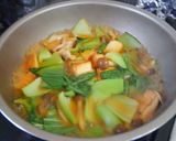 くにしゃんの青梗菜と厚揚げの味噌煮♪作り方7写真