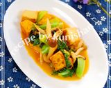 くにしゃんの青梗菜と厚揚げの味噌煮♪作り方8写真