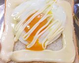 わが家のシータパン！目玉焼きトースト作り方4写真