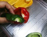 肉詰めに飽きたら☆しらす詰めピーマン作り方2写真