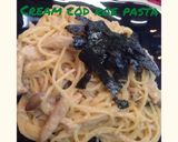 豆乳でクリーミー♡明太子クリームパスタ作り方6写真