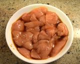 柔らか鶏胸肉のカレーマヨ焼き♪バジル風味作り方1写真