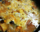 やさしい味♡厚揚げとコーンの玉子とじ煮♪作り方4写真
