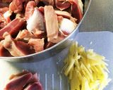 圧力鍋で艶艶柔らか肝煮作り方1写真