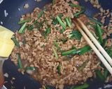 にらと挽き肉の中華風☆肉味噌パスタ作り方10写真