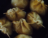 丸ごと卵の巾着煮作り方5写真