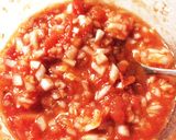 油揚げでカツレツ風〜さっぱりトマトソース作り方2写真