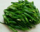 ご飯がすすむいんげんの油炒め作り方1写真