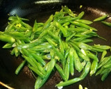 ご飯がすすむいんげんの油炒め作り方2写真