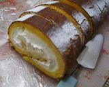 甘夏のロールケーキ作り方9写真