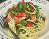 冷製バジルソースパスタ作り方6写真