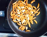 おかえり！柿の種柚子こしょう味作り方1写真