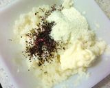 かまぼこローズ❀　和風ポテサラサンド。作り方5写真