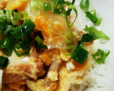 やさしい味♡厚揚げとコーンの玉子とじ煮♪作り方5写真