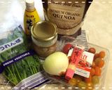 キヌア、ココナッツオイルdeカレーピラフ作り方1写真