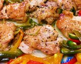 簡単！鶏肉と玉葱のさわやかハーブ焼き♡作り方7写真