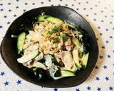 納豆と豚しゃぶ☆ごまだれサラダうどん作り方7写真