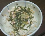 忙しい朝に！豆腐と塩昆布のスピード茶漬け作り方2写真