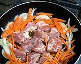簡単☆フライパン１つで親子丼作り方2写真