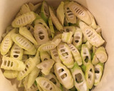 簡単☆淡竹(はちく)と厚揚げの煮物作り方2写真