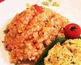 野菜たっぷりリゾット風ご飯作り方5写真