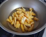 エリンギと油揚げのかりっと炒め♪作り方4写真
