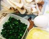 風邪に。朝食に。キノコたっぷりのうどん作り方1写真